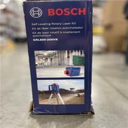 DALLAS LOCATION- NEW!- Bosch 800 ft. Rotary Laser Level Complete Kit Self Leveling with Hard Carrying Case