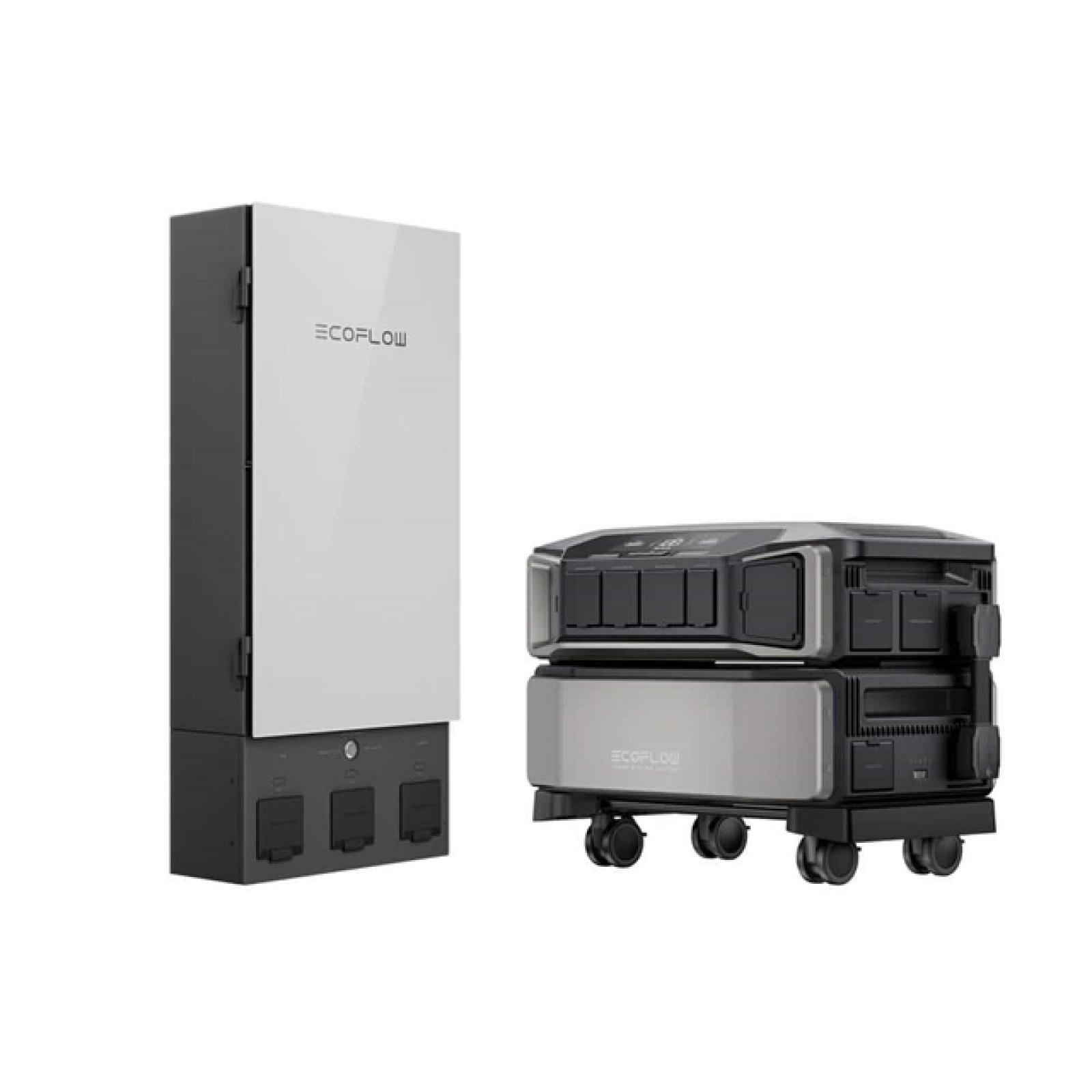 Phoenix NEW EcoFlow Battery Generator 6144Wh Delta Pro Ultra w/Smart Home Panel 2 7200W Output  LFP Power Station Home Backup  Push-Button