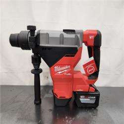 AS-IS- Milwaukee M18 FUEL ONE-KEY 18V Lithium-Ion Brushless Cordless 1-3/4 in. SDS-MAX Rotary Hammer with Two 12.0 Ah Battery