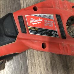 AS-IS Milwaukee  12V Lithium-Ion Cordless Copper Tubing Cutter (Tool-Only)