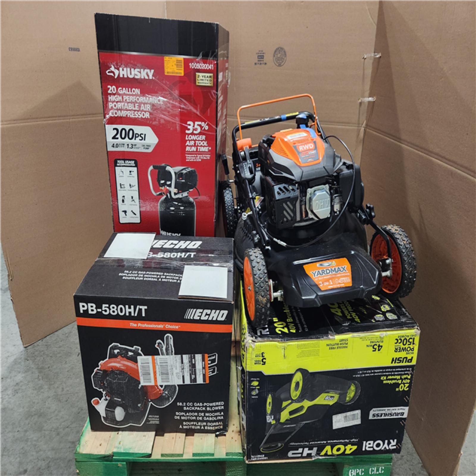 CALIFORNIA AS-IS OUT DOOR POWER EQUIPMENT