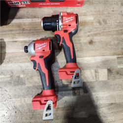 HOUSTON LOCATION - AS-IS Milwaukee M18 Compact Brushless 2-Tool Combo Kit