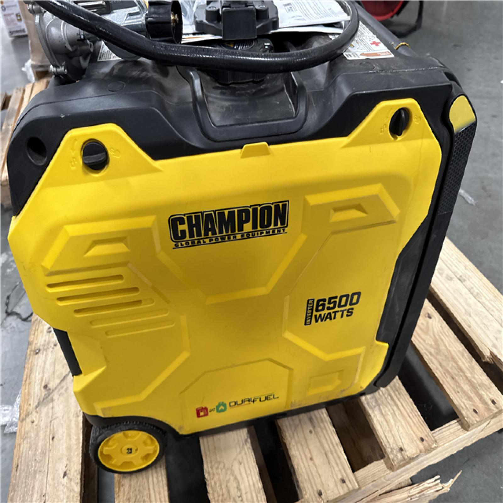 California AS-IS Champion Portable Generator 6500 Watts