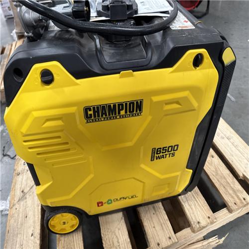 California AS-IS Champion Portable Generator 6500 Watts