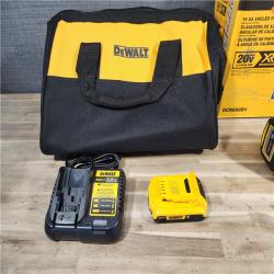 HOUSTON LOCATION - AS-IS DeWalt 20V 16 Gauge Cordless Angled Finish Nailer Kit W/ 2Ah Battery