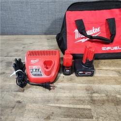 HOUSTON LOCATION - AS-IS Milwaukee 3497-22 12V Brushless Hammer Drill and Impact Driver Combo Kit