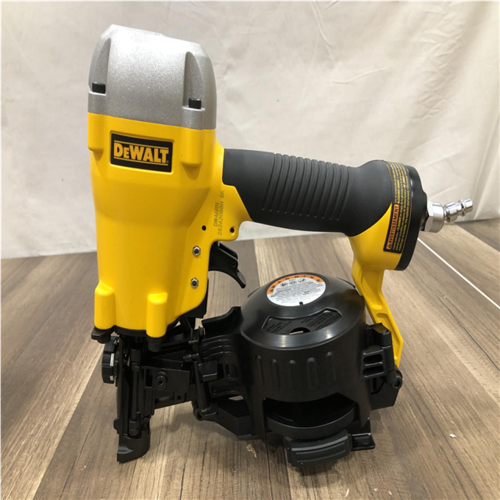 AS-IS DeWalt 1-3/4 in. 15 Degree Pneumatic Coil Roofing Nailer (Tool-Only)