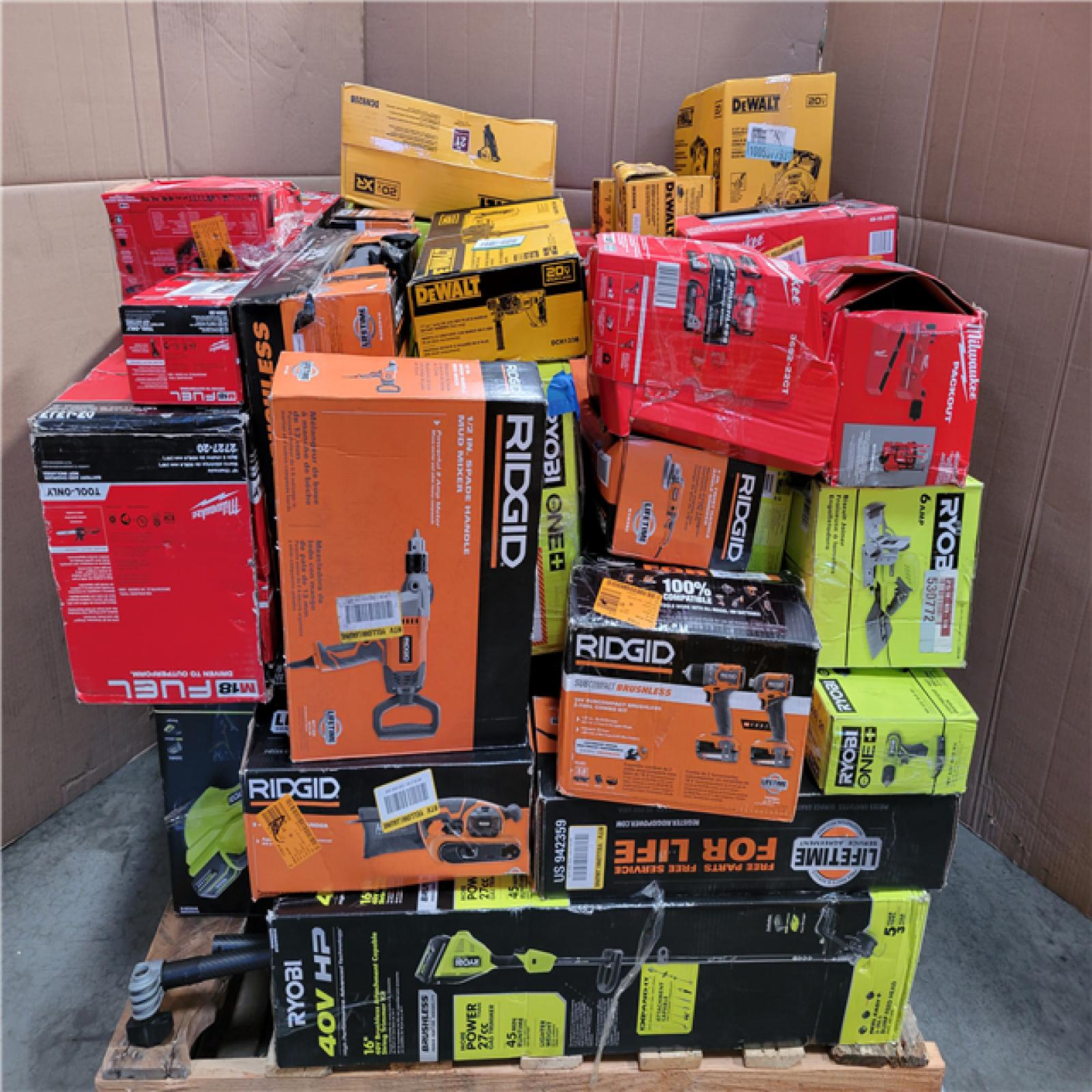 CALIFORNIA AS-IS TOOL PALLET