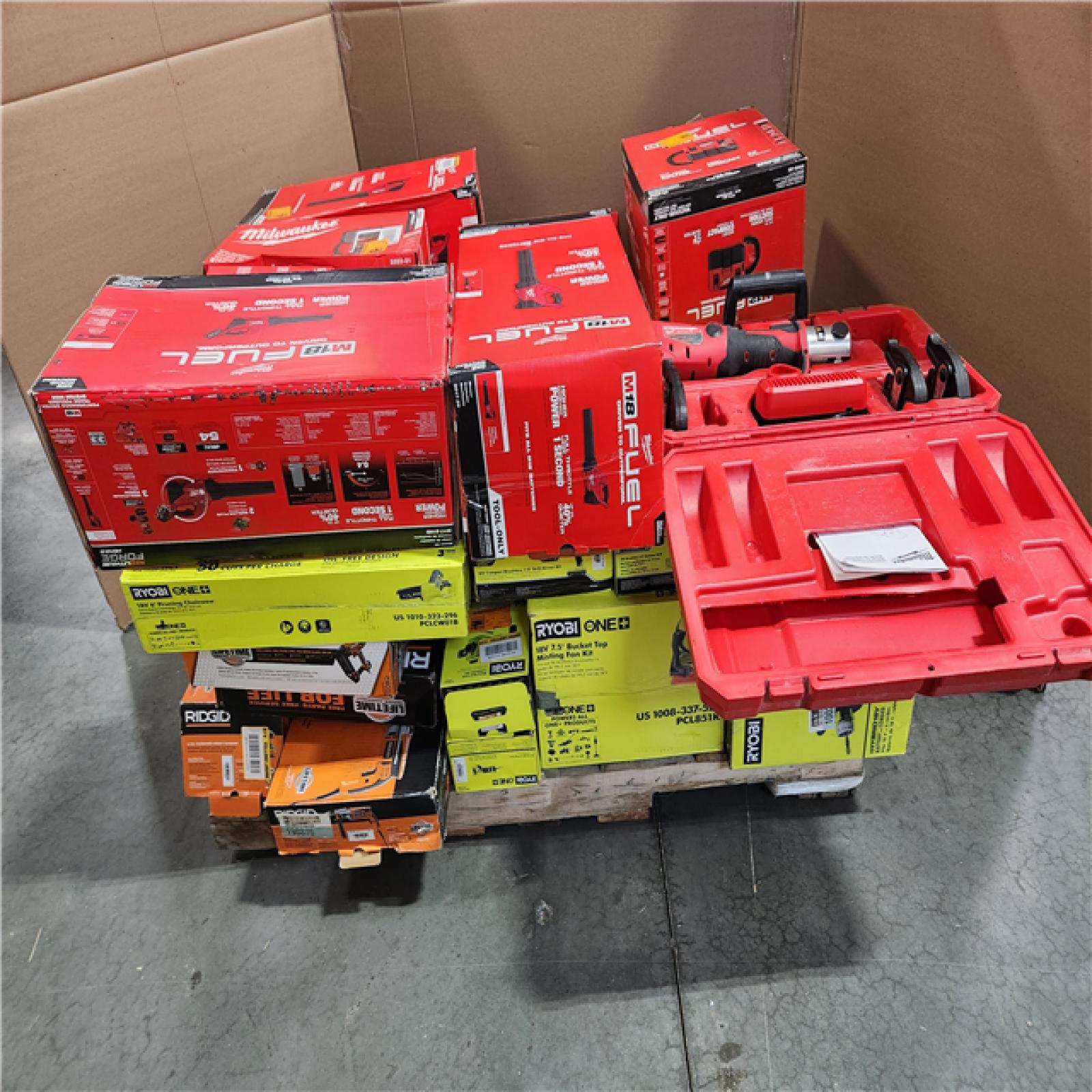 CALIFORNIA AS -IS  TOOL PALLET