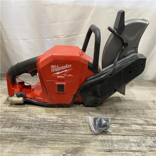 AS-IS Milwaukee FUEL ONE-KEY 18V Lithium-Ion Brushless Cordless 9 in. Cut Off Saw (Tool-Only)