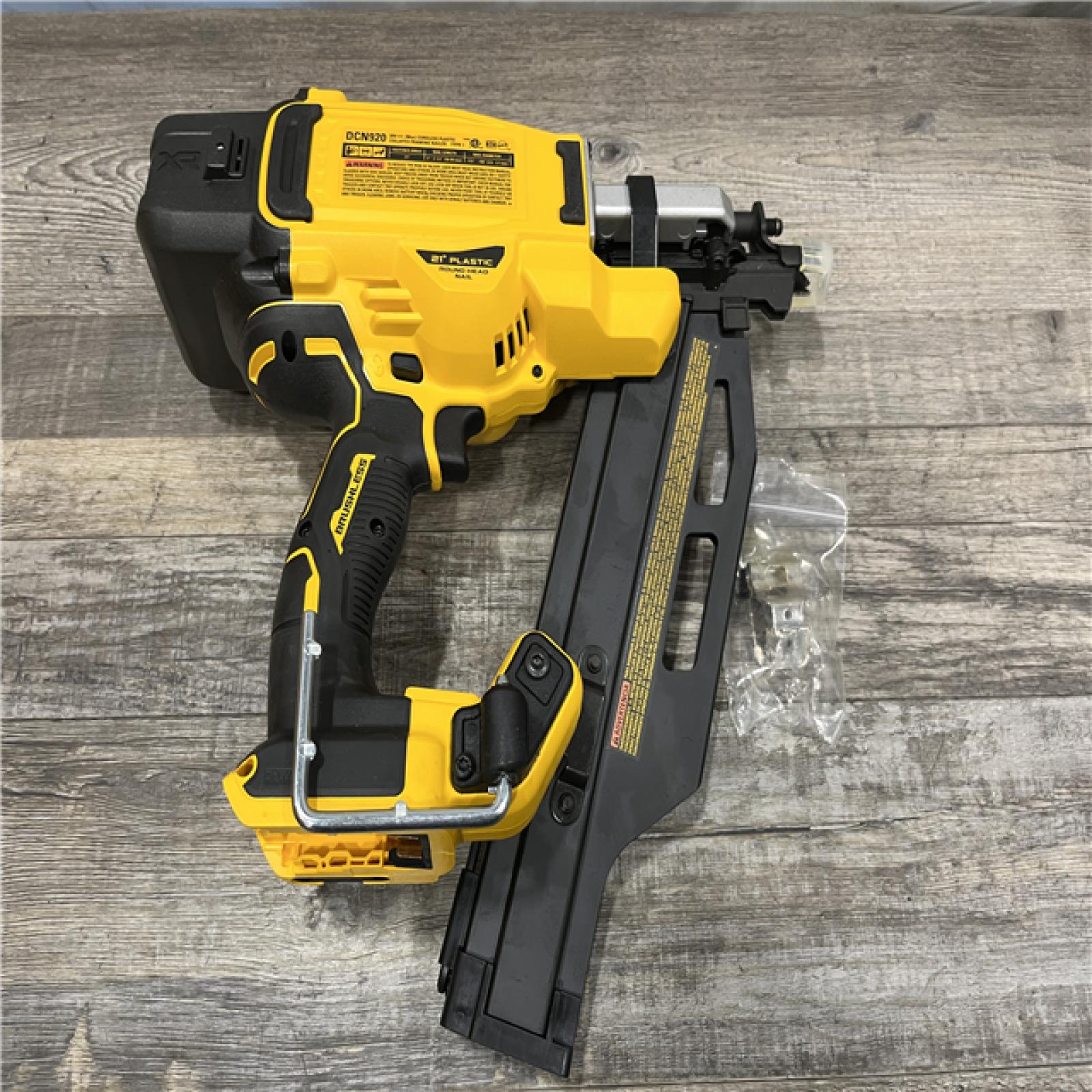 AS-IS DEWALT 20-Volt 21° Cordless Framing Nailer (Tool-Only)