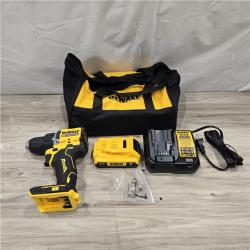 AS-IS DEWALT ATOMIC COMPACT SERIES 20V MAX* Cordless 1/2 Drill/Driver Kit