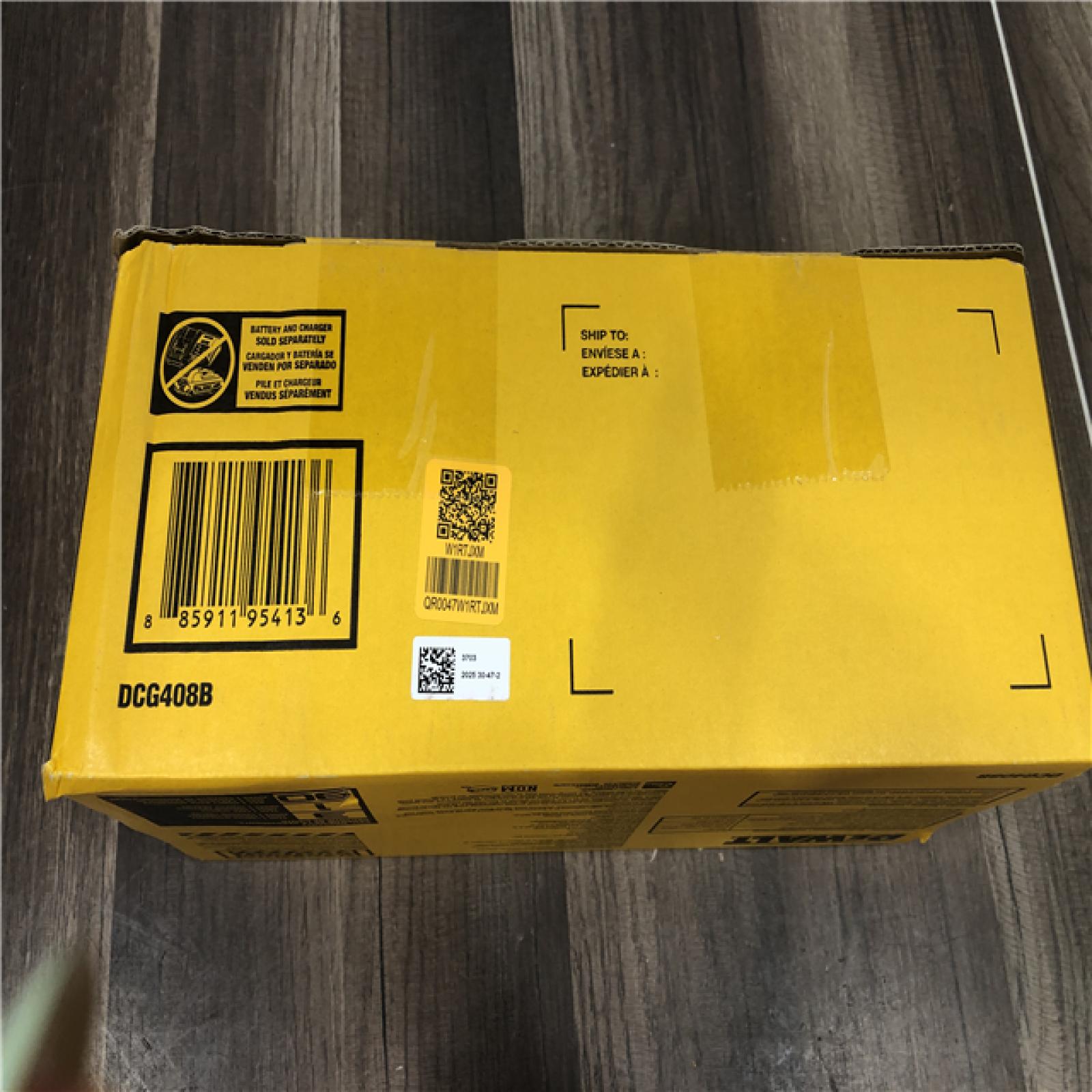 NEW- DEWALT 20V MAX Cordless Brushless 4-1/2 in. Angle Grinder with Paddle Switch (Tool Only)