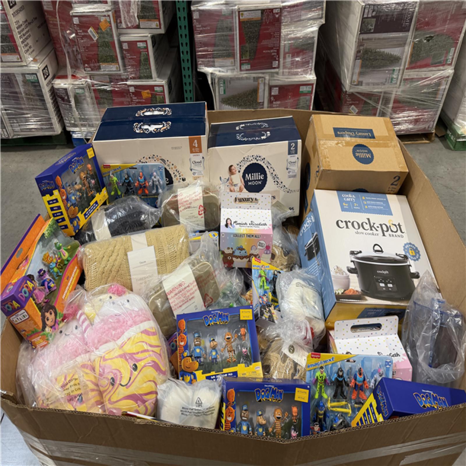 DALLAS LOCATION- NEW!- BULLSEYE MIXED PALLET