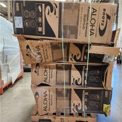 Phoenix Location AS-IS Bootz Industries Aloha 60 in. x 30 in. Soaking Bathtub with Right Drain in White Pallet (4-Tubs)