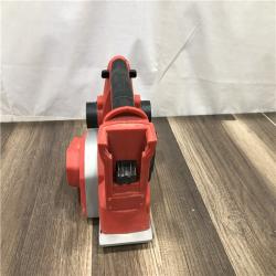 AS-IS Milwaukee 18V Lithium-Ion Cordless 3-1/4 in. Planer (Tool-Only)