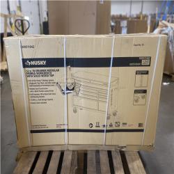 DALLAS LOCATION -AS-IS Husky Modular Tool Storage 52 in. W x 20 in. D Standard Duty Black Mobile Workbench Cabinet