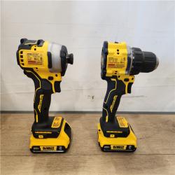 AS-IS- DEWALT ATOMIC 20-Volt MAX Lithium-Ion Cordless Combo Kit