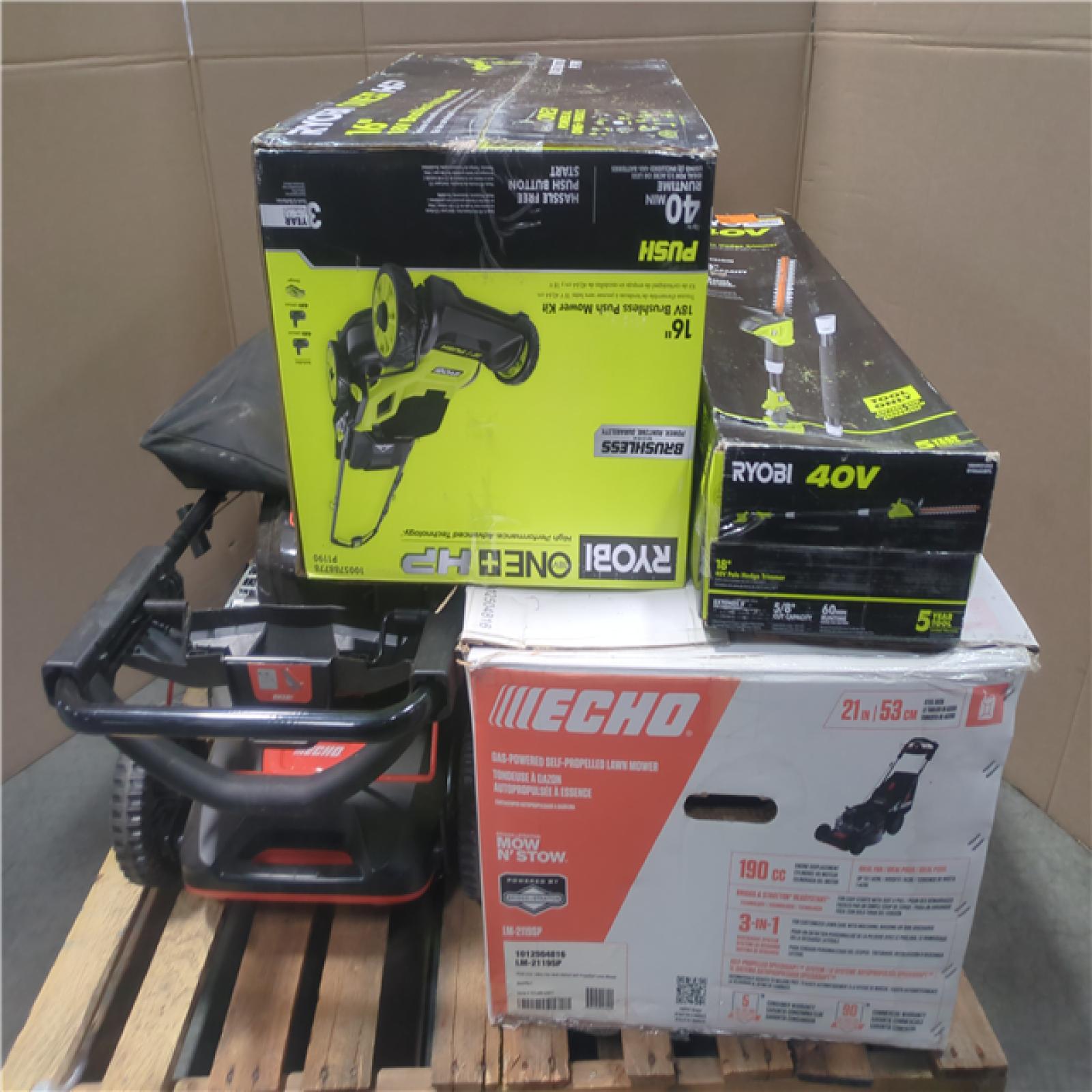 CALIFORNIA AS-IS OUTDOOR POWER EQUIPMENT