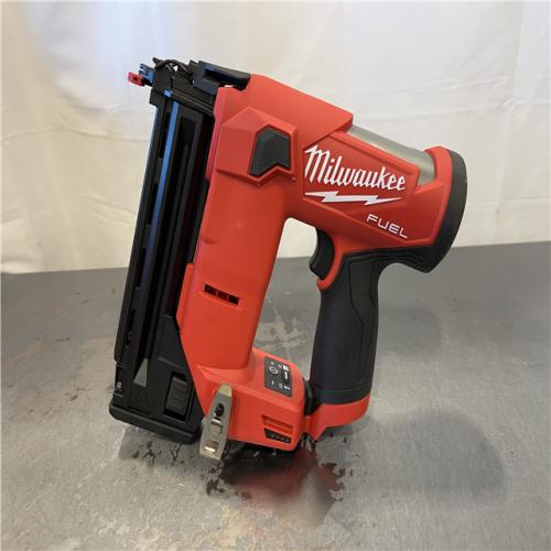 AS-IS - Milwaukee M12 FUEL 12-Volt Lithium-Ion Brushless Cordless 18-Guage Compact Brad Nailer