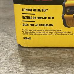 NEW DEWALT FLEXVOLT 20V/60V MAX Lithium-Ion 6.0Ah Battery Pack