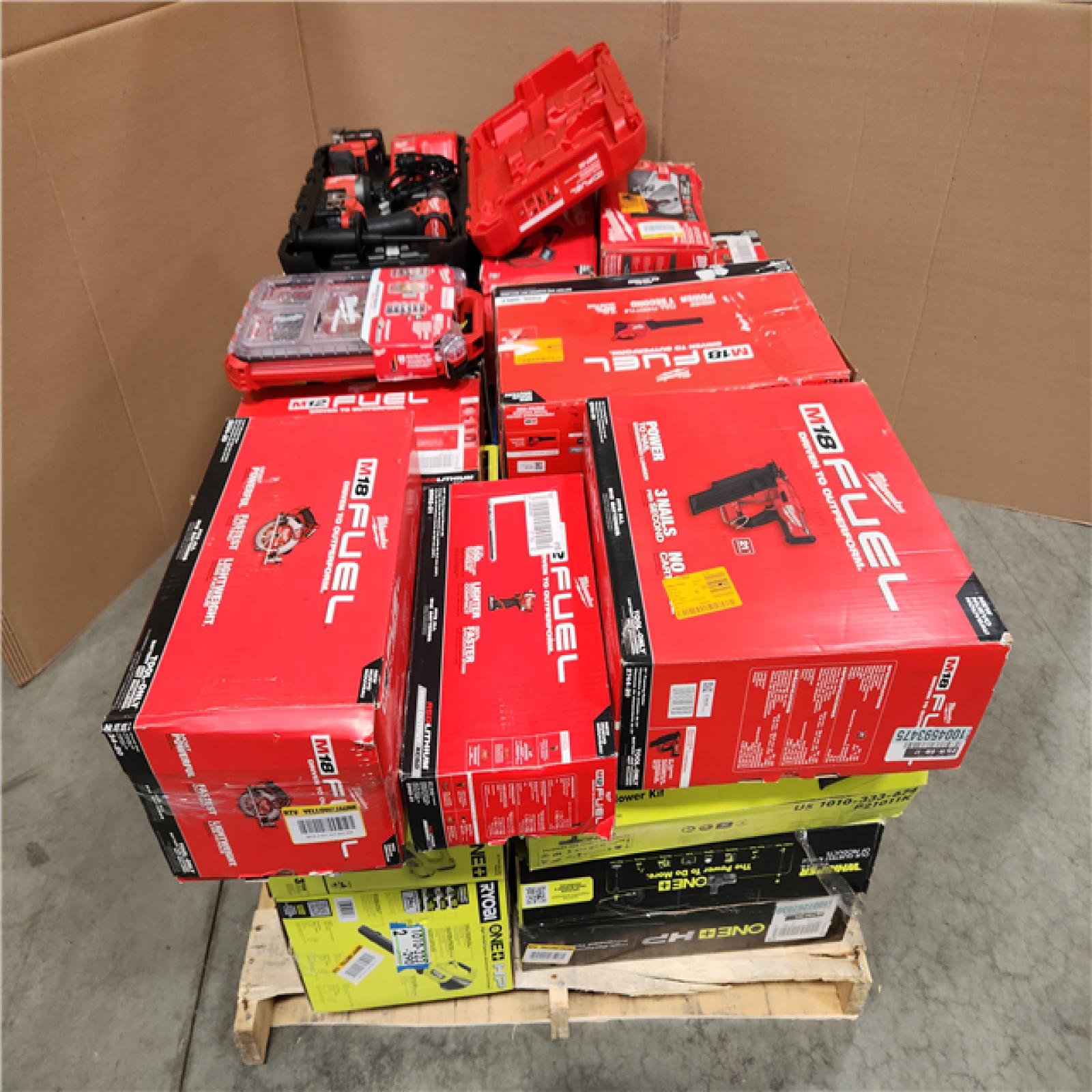 CALIFORNIA AS -IS  TOOL PALLET