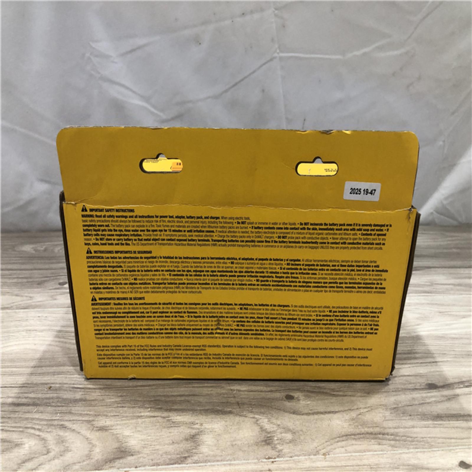 NEW! - DeWalt 20V MAX DCB245-2C Lithium-Ion 2 Battery and 1 Charger Starter Kit