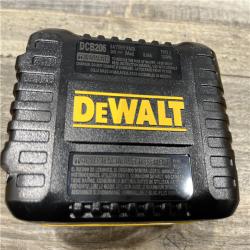 AS-IS DEWALT 20V MAX Lithium-Ion 6.0 Ah Battery and Charger