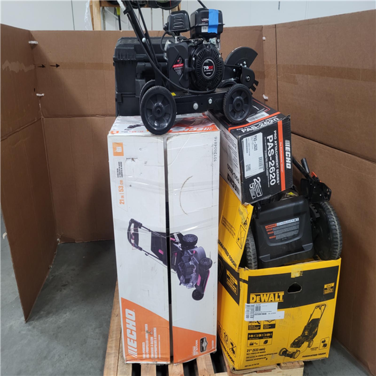 CALIFORNIA AS-IS OUTDOOR POWER EQUIPMENT