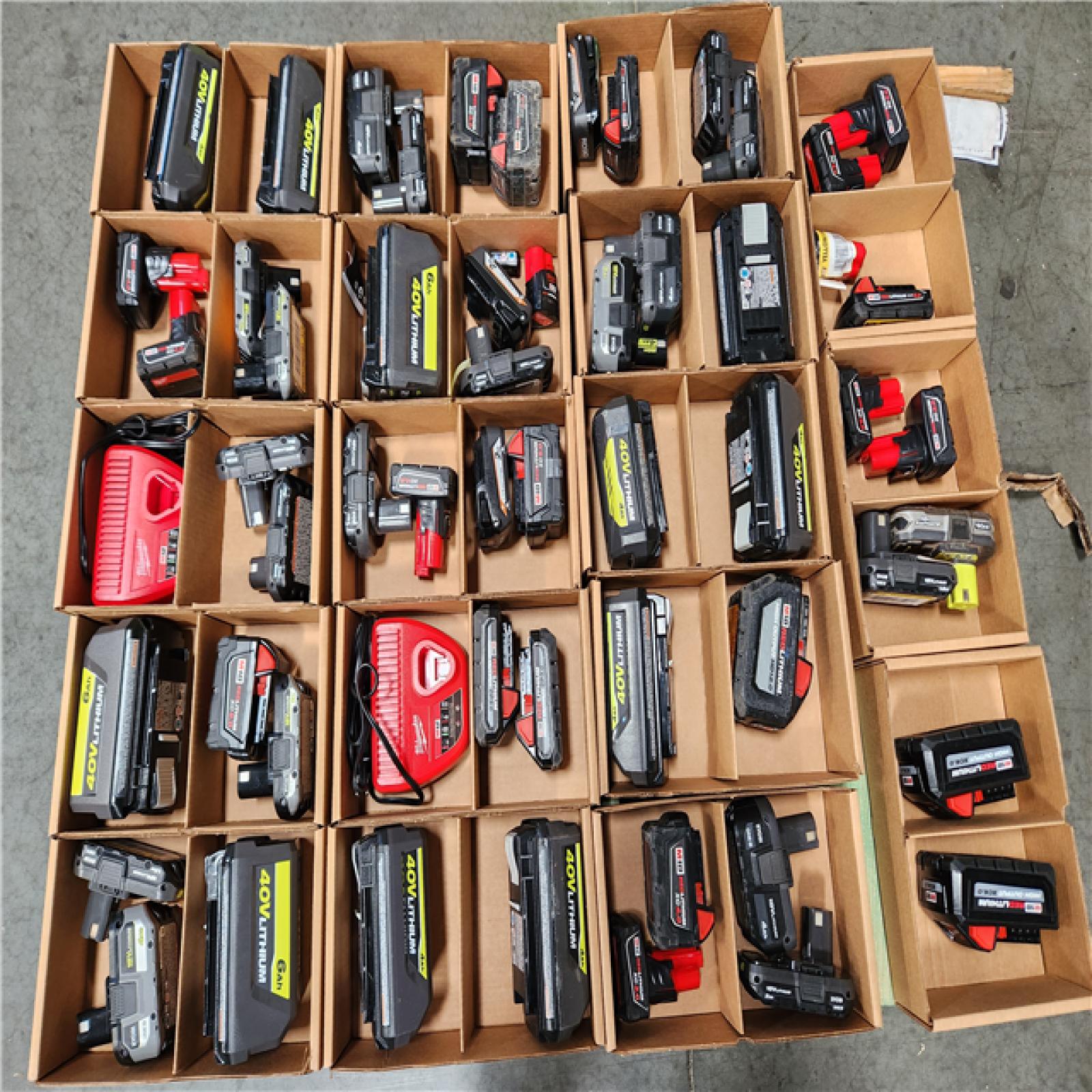 California AS-IS Battery Pallet