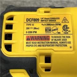 AS-IS DEWALT Atomic 20V Max Lithium-Ion Brushless Cordless Compact 1/4 in. Impact Driver Kit