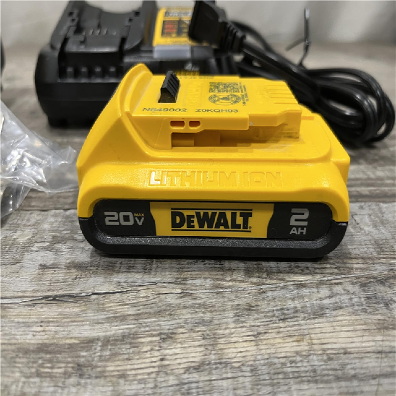 AS-IS DEWALT Atomic 20V Lithium-Ion Cordless Compact 1/2 in. Drill/Driver Kit