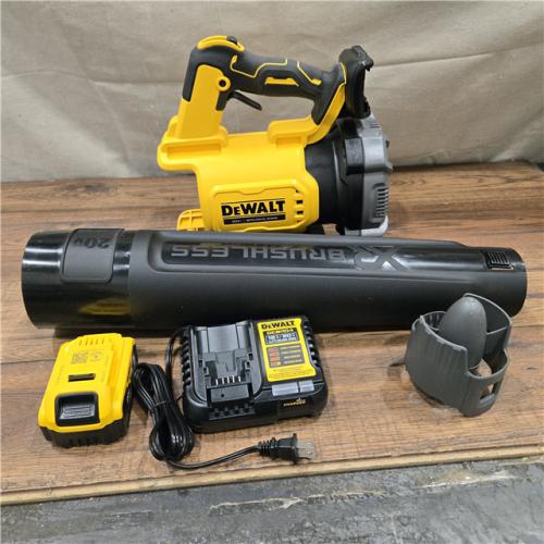 AS-IS DeWalt Brushless Cordless Battery Powered Handheld Leaf Blower KIT