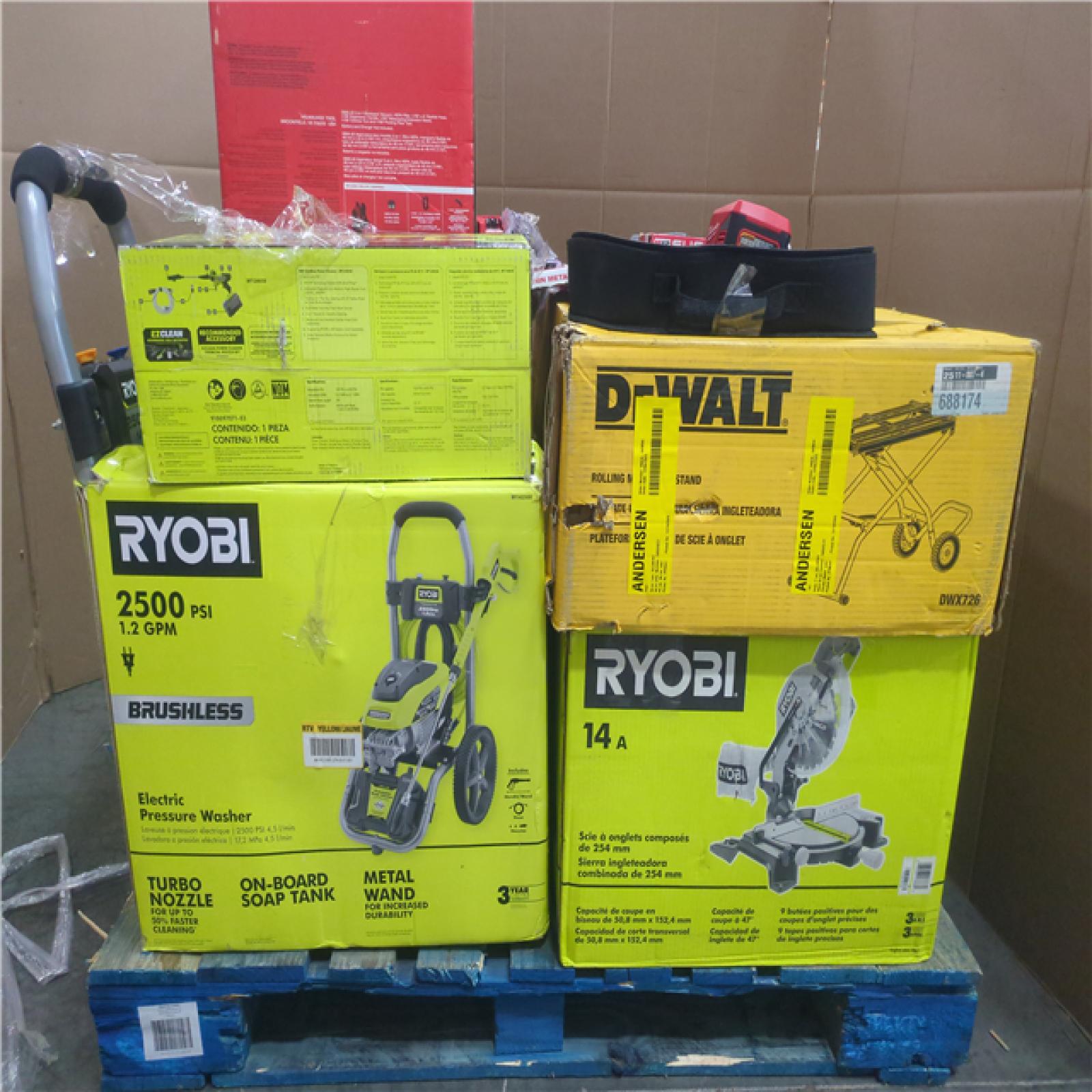 CALIFORNIA AS-IS TOOL PALLET