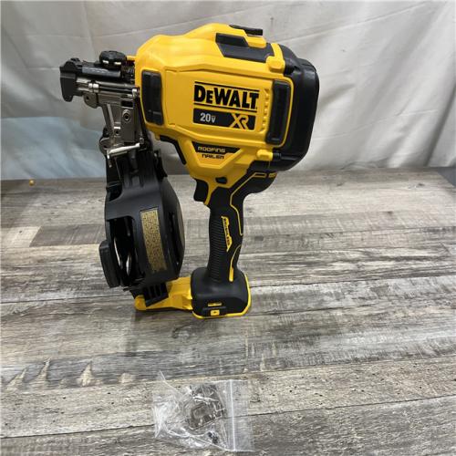 AS-IS DEWALT 20V MAX 15-Degree Electric Cordless Roofing Nailer (Tool Only)