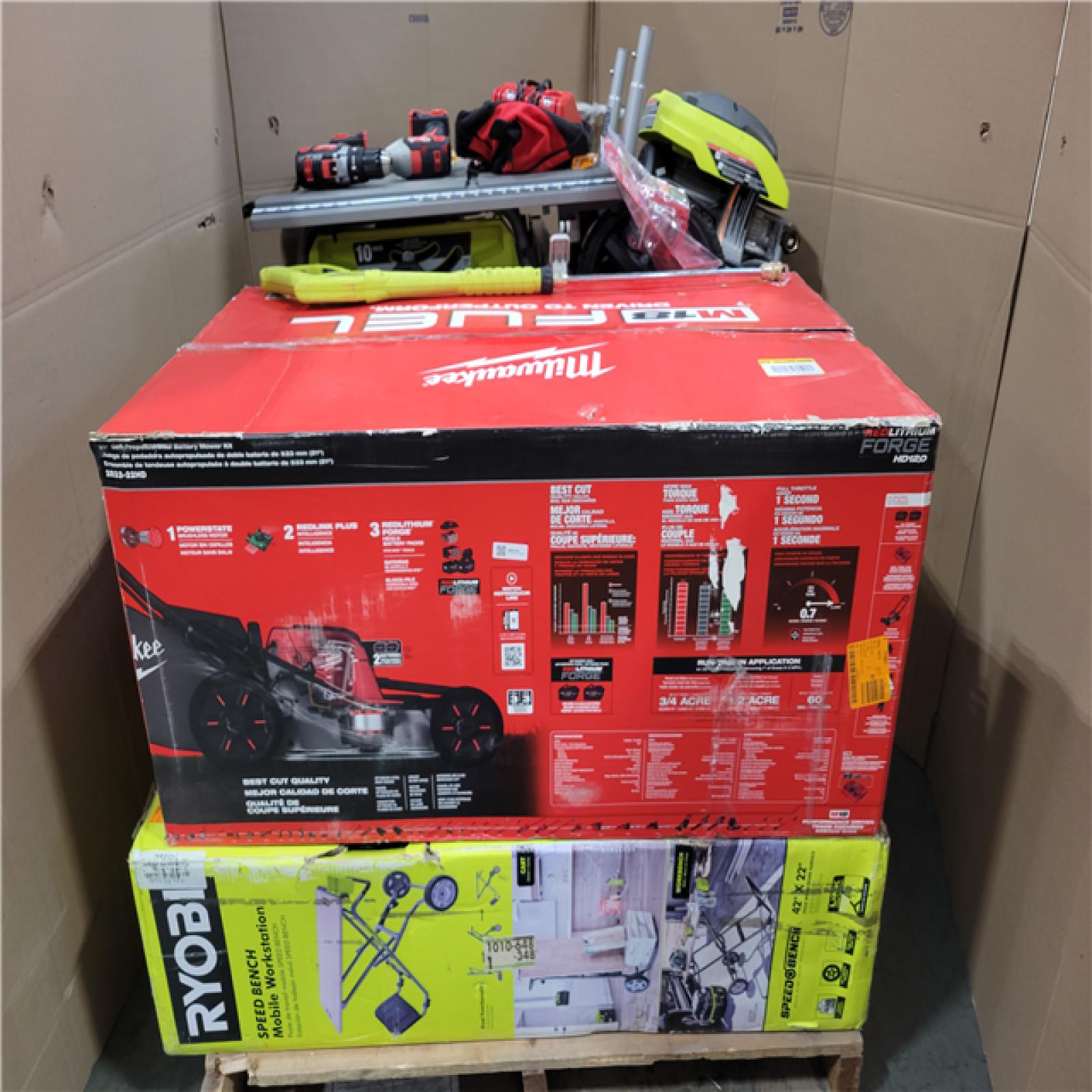 CALIFORNIA AS-IS TOOL PALLET