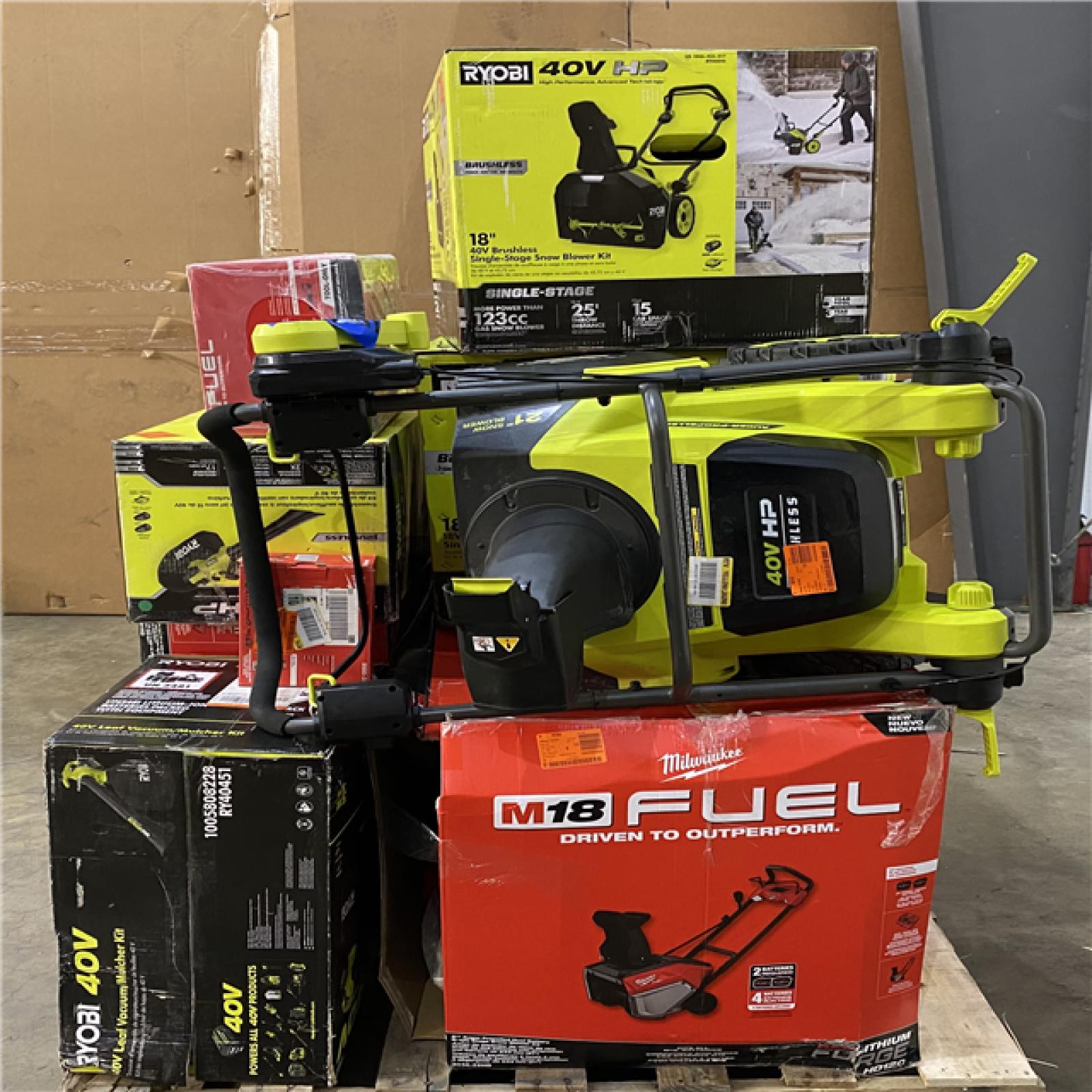 Houston Location AS IS - Tool Pallet