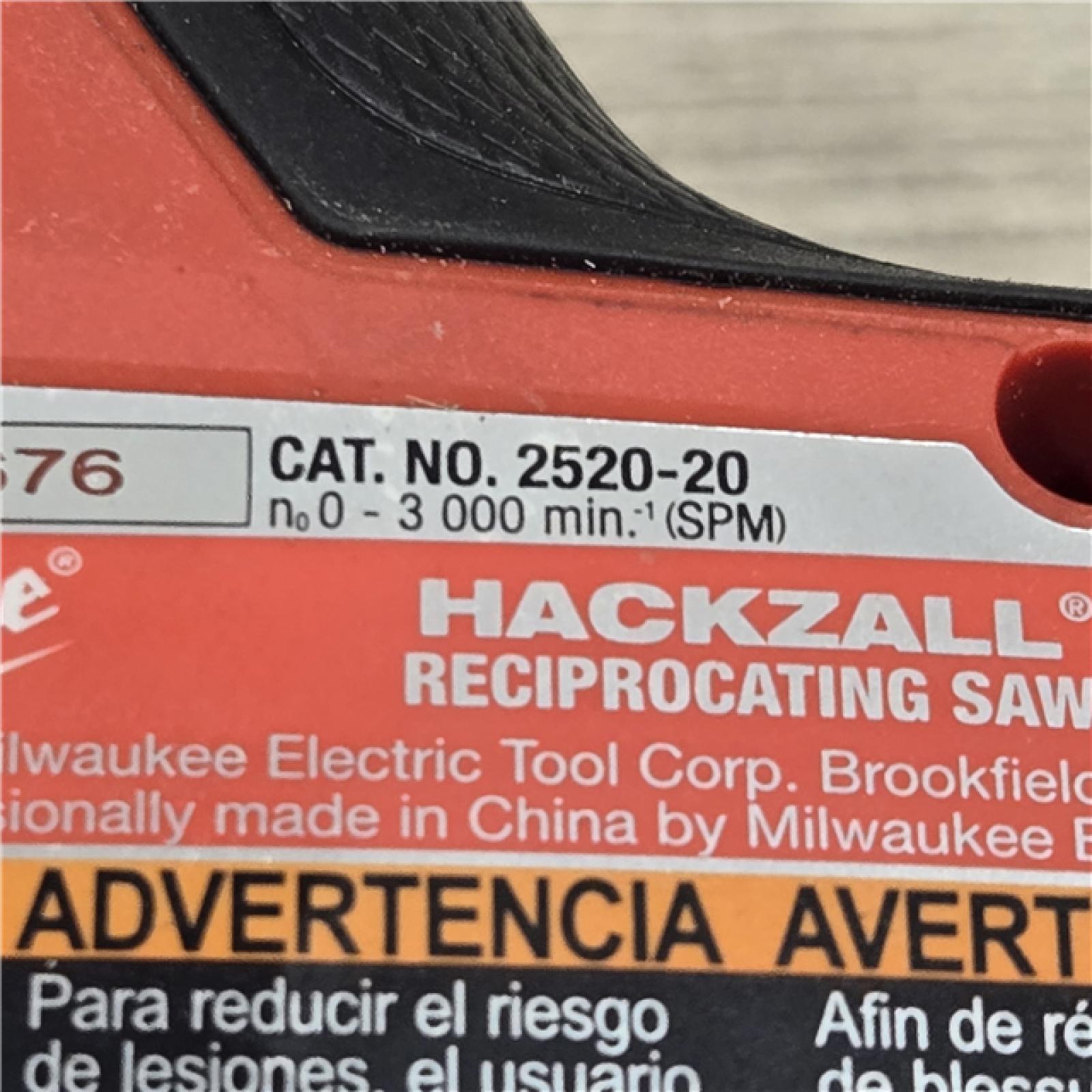 AS-IS Milwaukee M12 FUEL 12V  Cordless HACKZALL Reciprocating Saw Kit