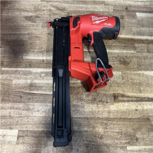 Houston Location AS-IS Milwaukee FUEL 18-Volt Lithium-Ion Brushless Cordless Gen II 18-Gauge Brad Nailer (Tool-Only)