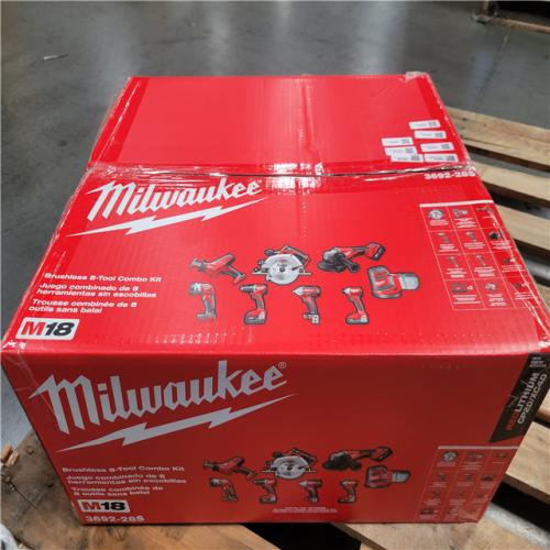 CALIFORNIA NEW MILWAUKEE BRUSHLESS 8-TOOL COMBO KIT