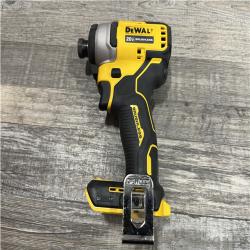 AS-IS DEWALT Atomic 20V Max Lithium-Ion Brushless Cordless Compact 1/4 in. Impact Driver Kit