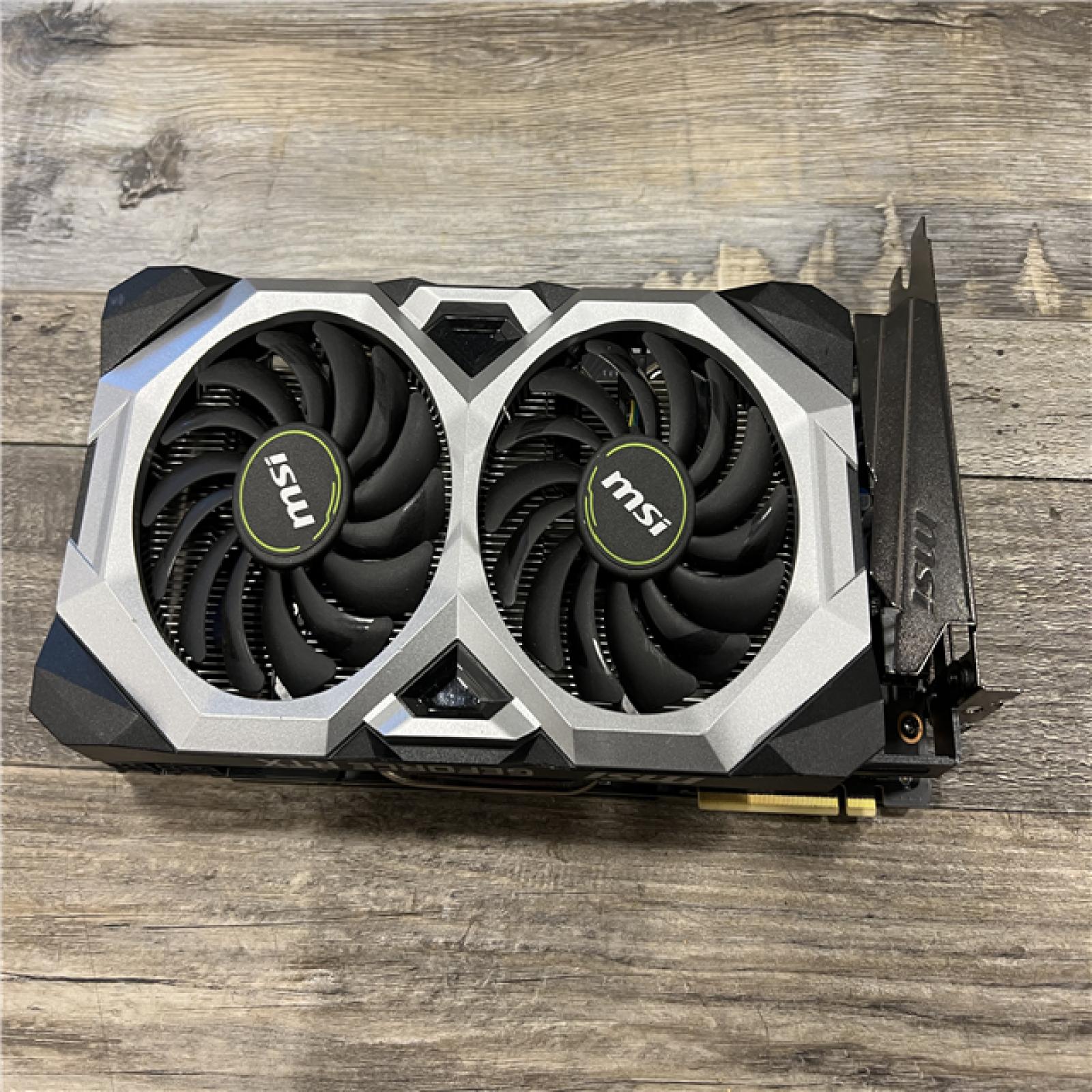 AS-IS MSI GeForce RTX 2080 Super Ventus XS OC 8GB Graphics Card  Black