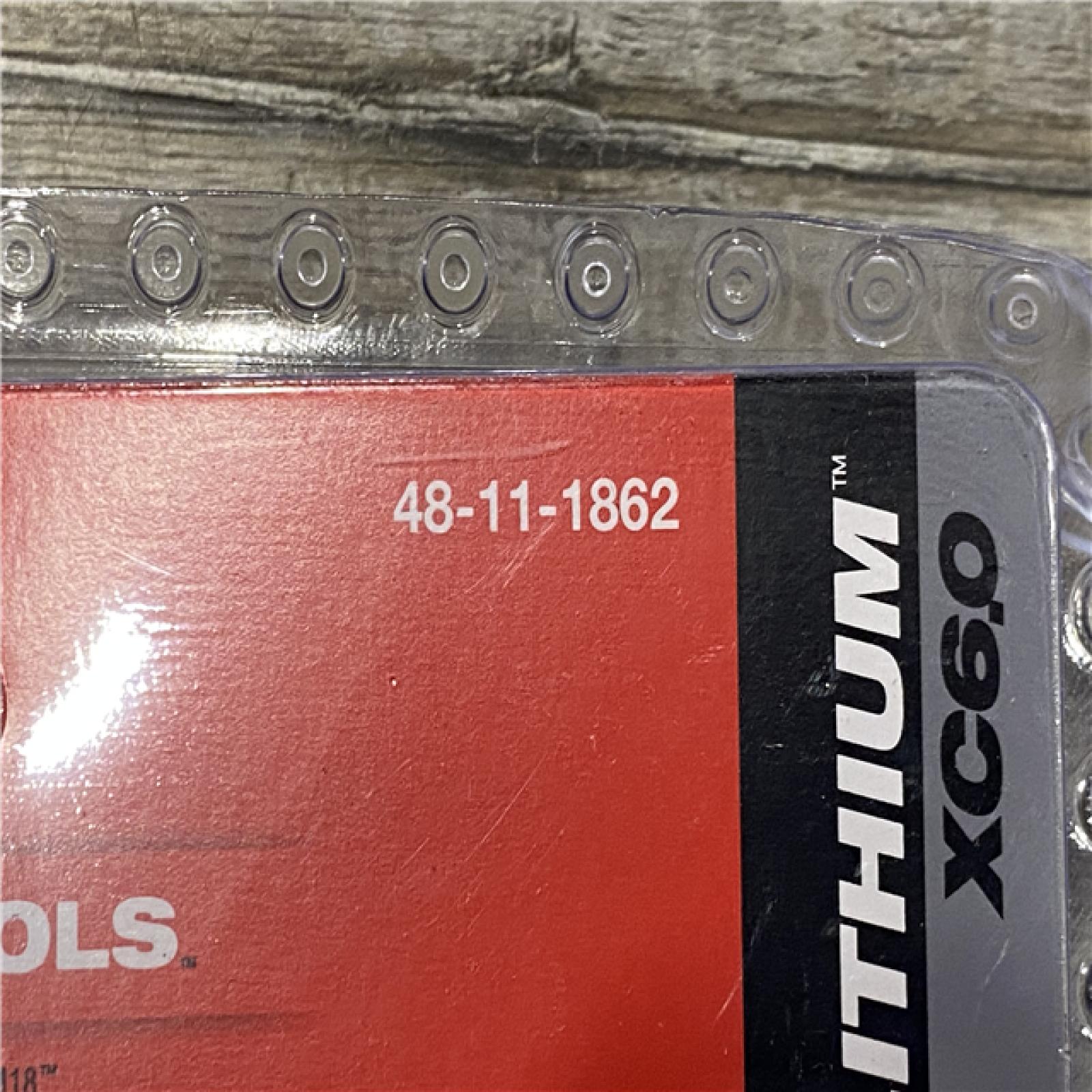NEW - Milwaukee 18-Volt Lithium-Ion High Output 6.0Ah Battery Pack (2-Pack)