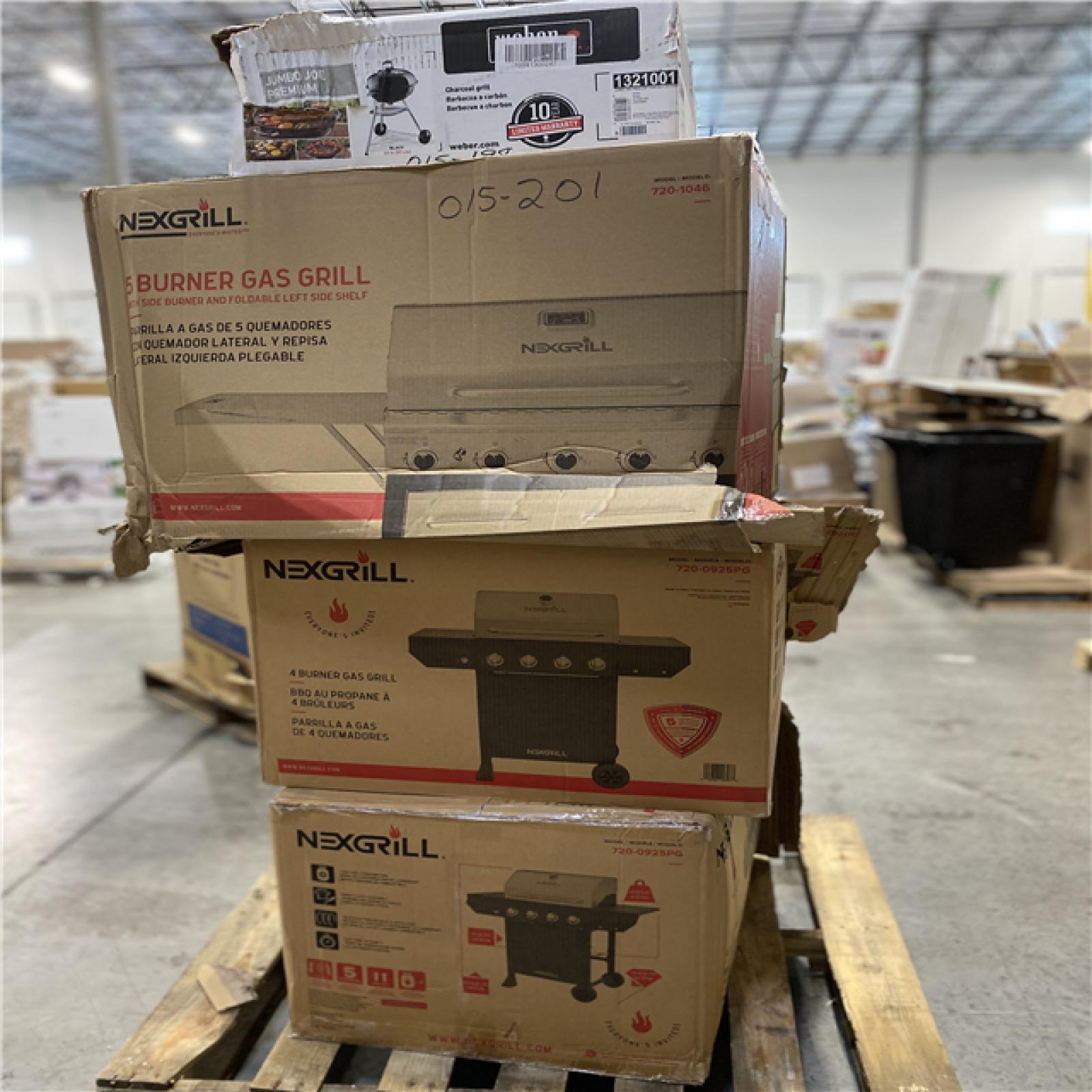 DALLAS LOCATION - MIXED GRILL PALLET - (4 UNITS)