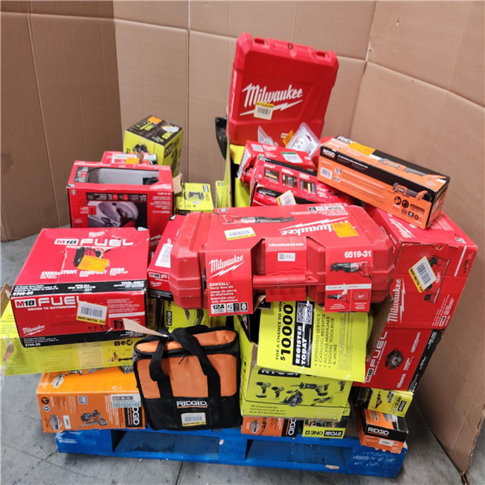 CALIFORNIA AS-IS TOOL PALLET