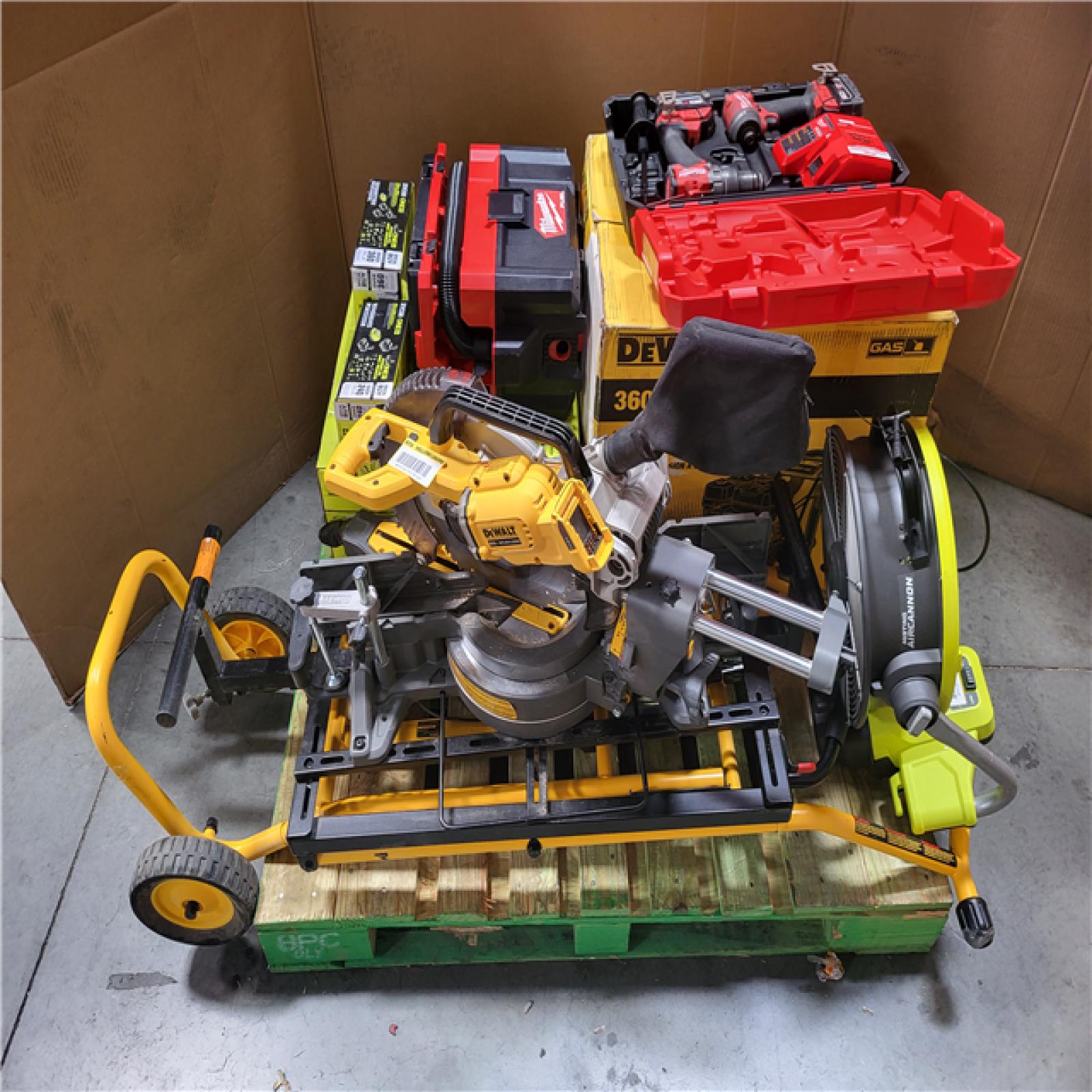 CALIFORNIA AS-IS TOOL PALLET