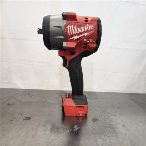AS-IS- Milwaukee M18 FUEL 18V Lithium-Ion Brushless Cordless 1/2 in. Impact Wrench with Friction Ring (Tool-Only)
