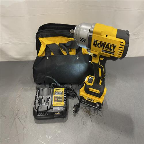 AS-IS - Dewalt 20V MAX Lithium-Ion Cordless 1/2 in. Impact Wrench Kit