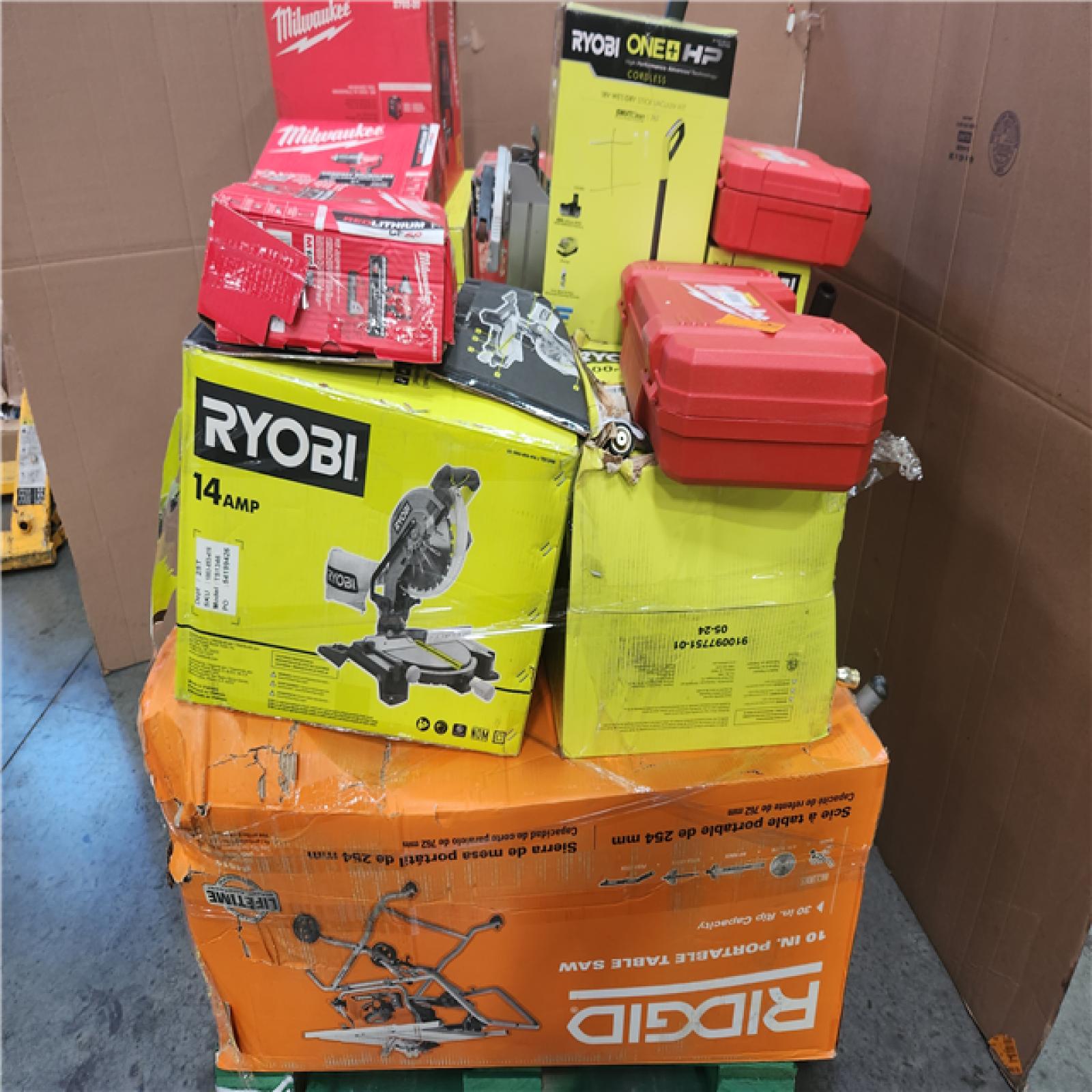 CALIFORNIA AS-IS TOOL PALLET