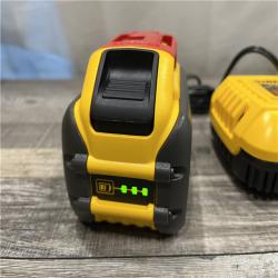 AS-IS DEWALT 20V/60V MAX FLEXVOLT Lithium-Ion 9.0Ah Battery and Charger Starter Kit